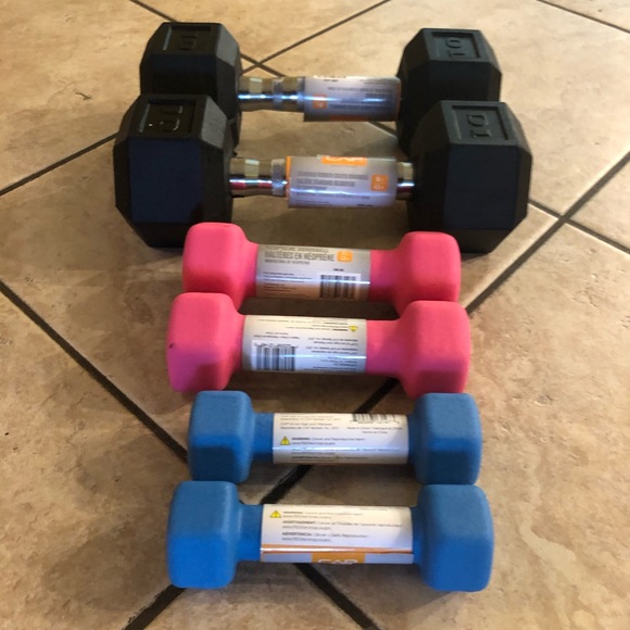 Cap dumbbells lot of 30 lbs - Picture 5 of 5